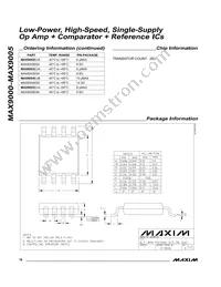MAX9005ESA-T Datasheet Page 18