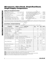 MAX9024AUD-T Datasheet Page 2