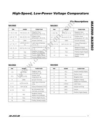 MAX903CSA+G002 Datasheet Page 8