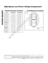 MAX903CSA+G002 Datasheet Page 13