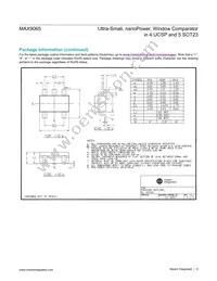 MAX9065AEWS+T Datasheet Page 9