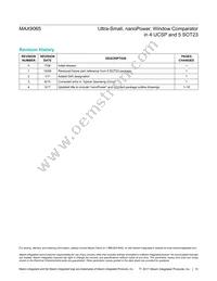 MAX9065EBS+T Datasheet Page 10