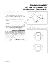 MAX9075C/D-W Datasheet Page 7