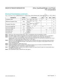 MAX9109EXT-T Datasheet Page 3