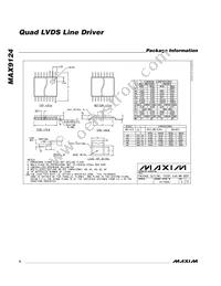 MAX9124EUE+T Datasheet Page 8