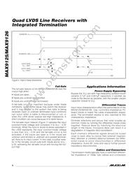MAX9125ESE+T Datasheet Page 8