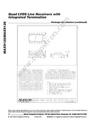 MAX9125ESE+T Datasheet Page 12