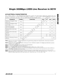 MAX9130EXT/GG8 Datasheet Page 3