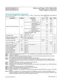 MAX9140AAXK/V+ Datasheet Page 3