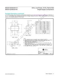 MAX9140AAXK/V+ Datasheet Page 11
