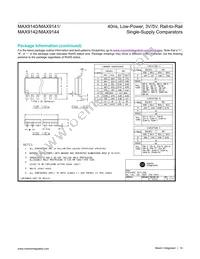 MAX9140AAXK/V+ Datasheet Page 14