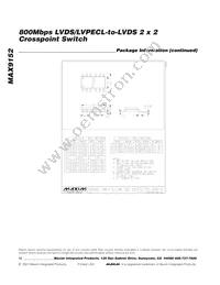 MAX9152ESE+TGA5 Datasheet Page 12