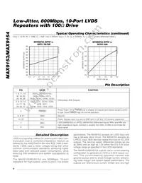 MAX9153EUI+T Datasheet Page 6