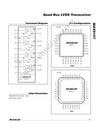 MAX9157EGJ+T Datasheet Page 13