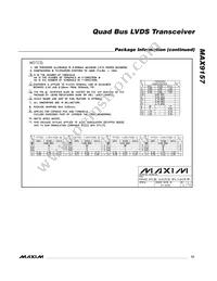 MAX9157EGJ+T Datasheet Page 15