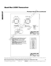 MAX9157EGJ+T Datasheet Page 16