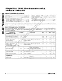 MAX9171EKA+T Datasheet Page 2