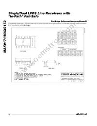 MAX9171EKA+T Datasheet Page 10