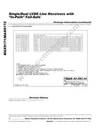 MAX9171EKA+T Datasheet Page 12