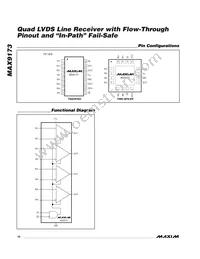 MAX9173ESE+ Datasheet Page 10