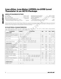 MAX9181EXT-T Datasheet Page 2