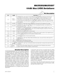 MAX9205EAI+C9G Datasheet Page 5