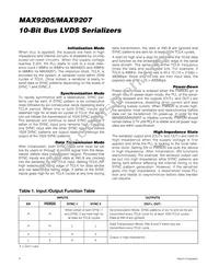 MAX9205EAI/V+T Datasheet Page 6
