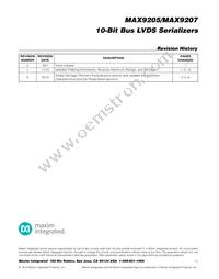MAX9205EAI/V+T Datasheet Page 13