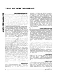 MAX9206EAI/V+ Datasheet Page 8