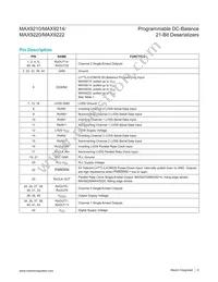 MAX9210EUM+T Datasheet Page 6