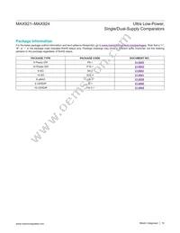 MAX922MSA/PR-T Datasheet Page 16