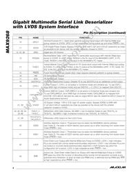 MAX9268GCM/V+TG2C Datasheet Page 8