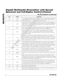 MAX9270GTN/V+ Datasheet Page 8