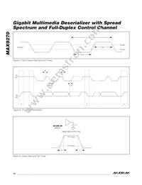 MAX9270GTN/V+ Datasheet Page 12