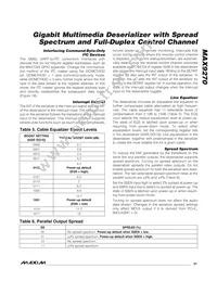 MAX9270GTN/V+ Datasheet Page 21