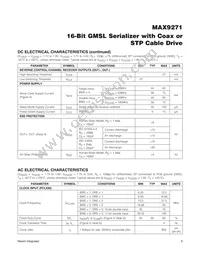 MAX9271GTJ/V+ Datasheet Page 8