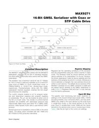 MAX9271GTJ/V+ Datasheet Page 18