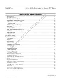 MAX9272AGTM/V+T Datasheet Page 3