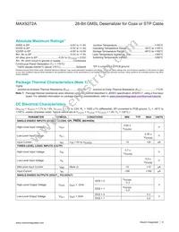 MAX9272AGTM/V+T Datasheet Page 6
