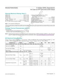 MAX9278GTM/VY+ Datasheet Page 8