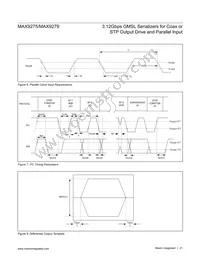 MAX9279GTN+ Datasheet Page 21