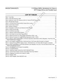 MAX9279GTN/V+ Datasheet Page 6