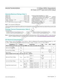 MAX9282AGTM/V+T Datasheet Page 8