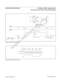 MAX9282AGTM/V+T Datasheet Page 22