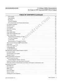 MAX9288GTM/V+TGG7 Datasheet Page 3