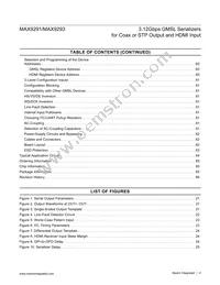 MAX9293GTN/V+ Datasheet Page 4