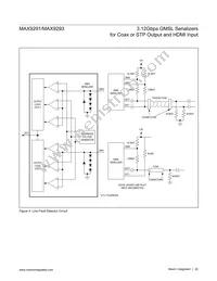 MAX9293GTN/V+ Datasheet Page 22