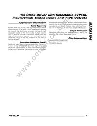 MAX9310AEUP+ Datasheet Page 9