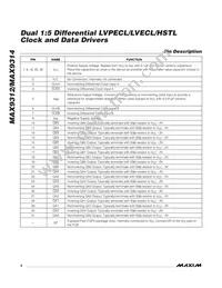 MAX9314ECJ+T Datasheet Page 6