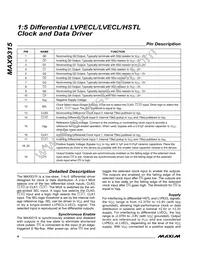MAX9315EUP+T Datasheet Page 6